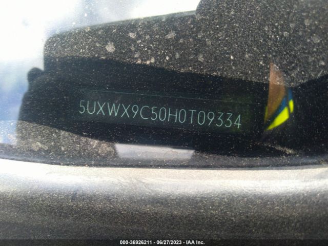 5UXWX9C50H0T09334 BMW X3 Xdrive28i