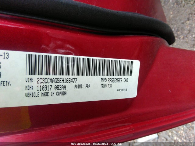 2C3CCAAG5EH166477 Chrysler 300