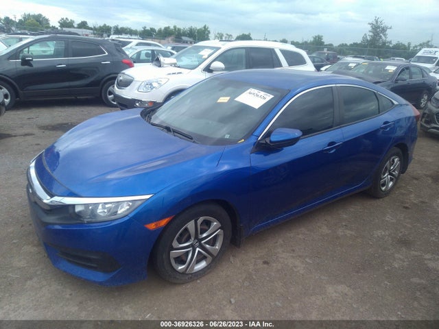 Honda Civic Sedan Lx 2018 19XFC2F50JE007572 Image 2