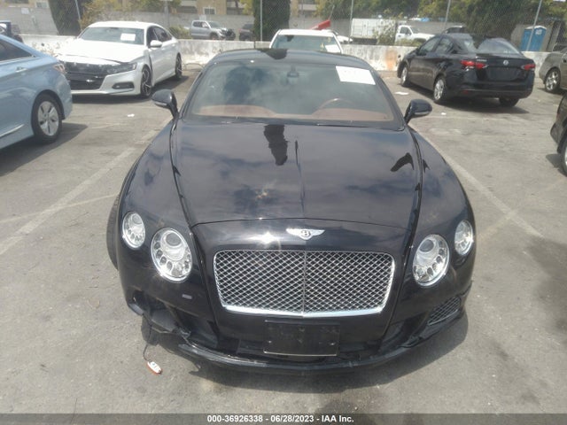 2012 BENTLEY CONTINENTAL GT VIN: SCBFR7ZA9CC072132
