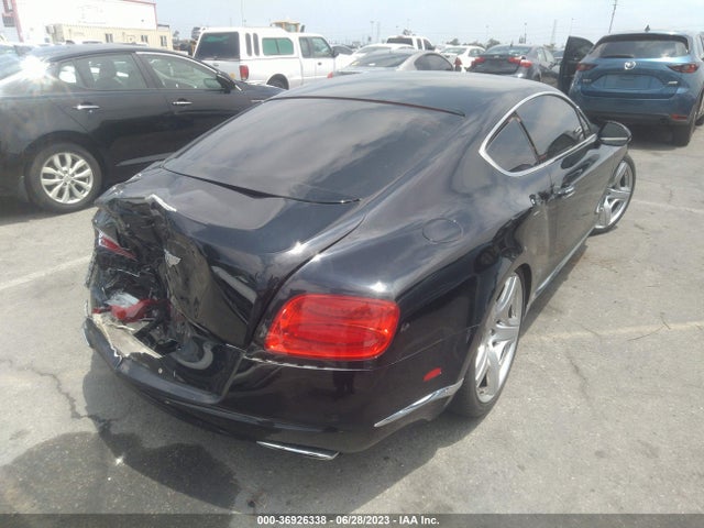 2012 BENTLEY CONTINENTAL GT VIN: SCBFR7ZA9CC072132