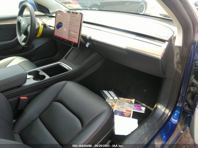 36926496 :رقم المزاد ، 5YJ3E1EBXNF288522 vin ، 2022 Tesla Model 3 Long Range مزاد بيع