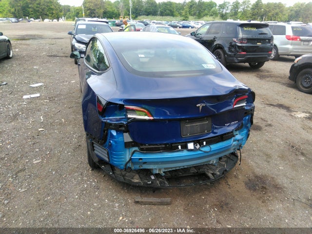36926496 :رقم المزاد ، 5YJ3E1EBXNF288522 vin ، 2022 Tesla Model 3 Long Range مزاد بيع