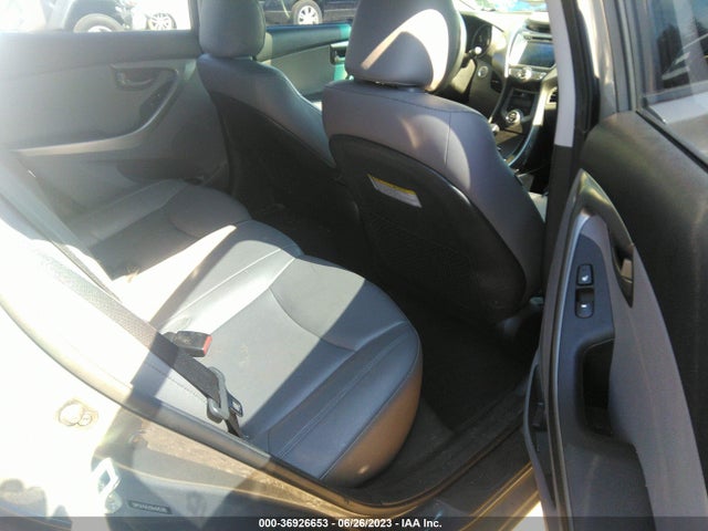 2013 HYUNDAI ELANTRA LIMITED PZEV VIN: 5NPDH4AE6DH445380