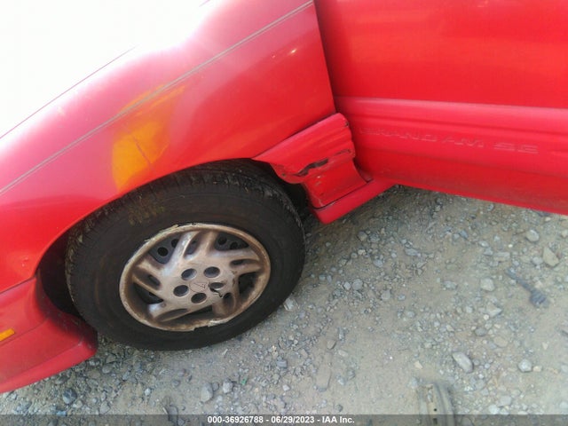 1998 PONTIAC GRAND AM SE VIN: 1G2NE52T8WM521291