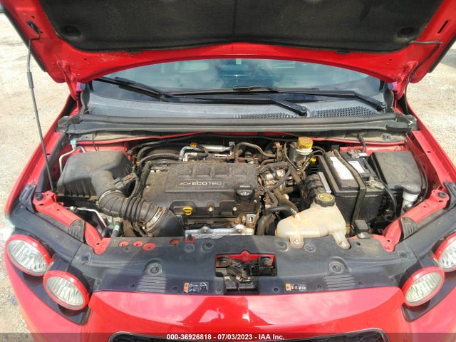 Chevrolet Sonic Rs 2015 1G1JH6SB6F4161509 Image 10