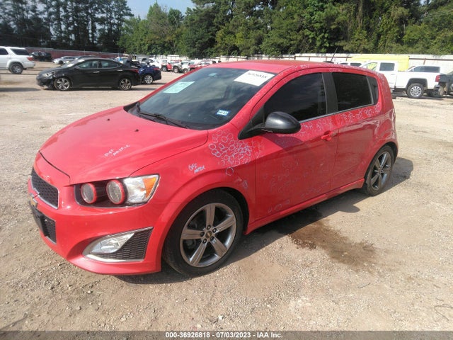 Chevrolet Sonic Rs 2015 1G1JH6SB6F4161509 Image 2