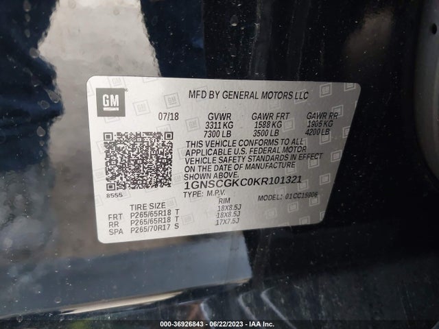 Chevrolet Suburban Ls 2019 1GNSCGKC0KR101321 Image 15