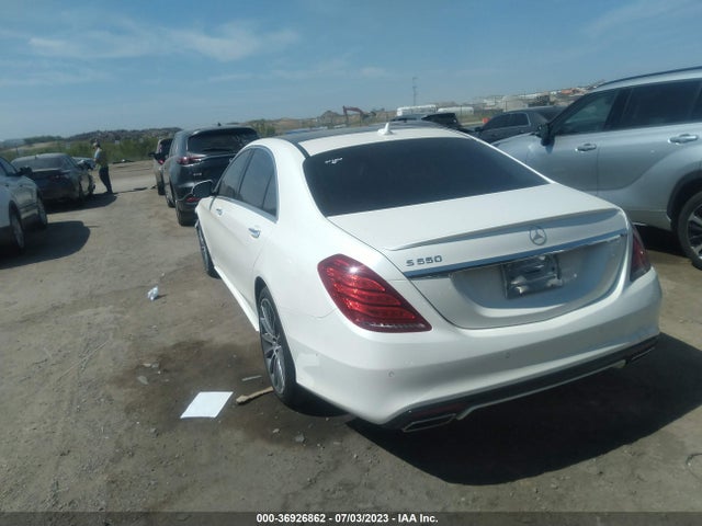 2015 MERCEDES-BENZ S-CLASS S 550 VIN: WDDUG8CBXFA093742