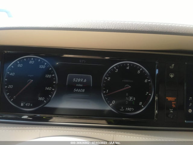 2015 MERCEDES-BENZ S-CLASS S 550 VIN: WDDUG8CBXFA093742