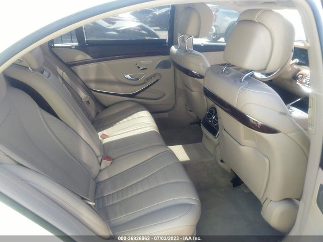 2015 MERCEDES-BENZ S-CLASS S 550 VIN: WDDUG8CBXFA093742