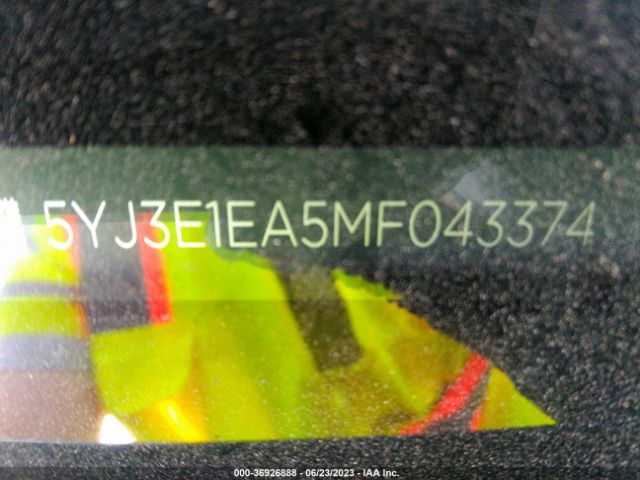 5YJ3E1EA5MF043374 Tesla Model 3 Standard Range Plus