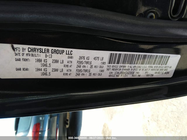 1C4NJRBBXED623938 Jeep Patriot Sport