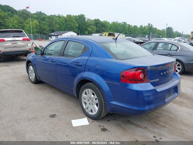 2013 Dodge Avenger Se მანქანა იყიდება აუქციონზე, vin: 1C3CDZAB3DN543846, აუქციონის ნომერი: 36927055