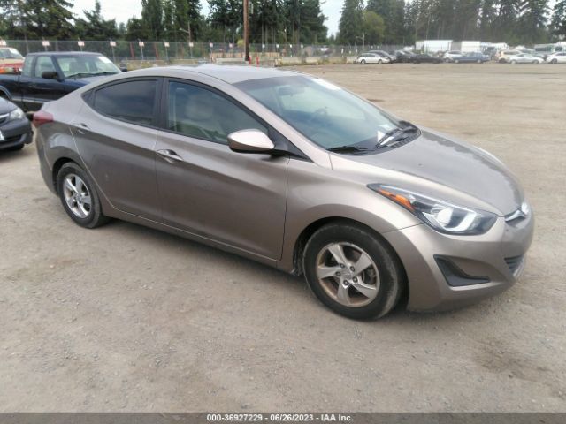 Hyundai ELANTRA SE 2014 5NPDH4AE4EH461000 головне зображення