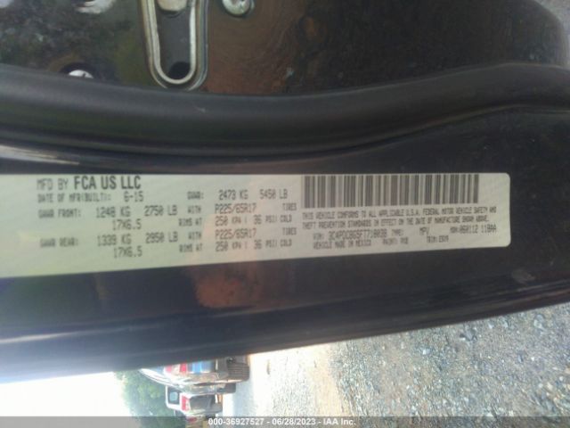 3C4PDCBG5FT718038 Dodge Journey Sxt