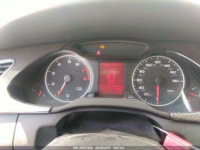 2011 AUDI A4 2.0T PREMIUM VIN: WAUAFAFLXBN044665
