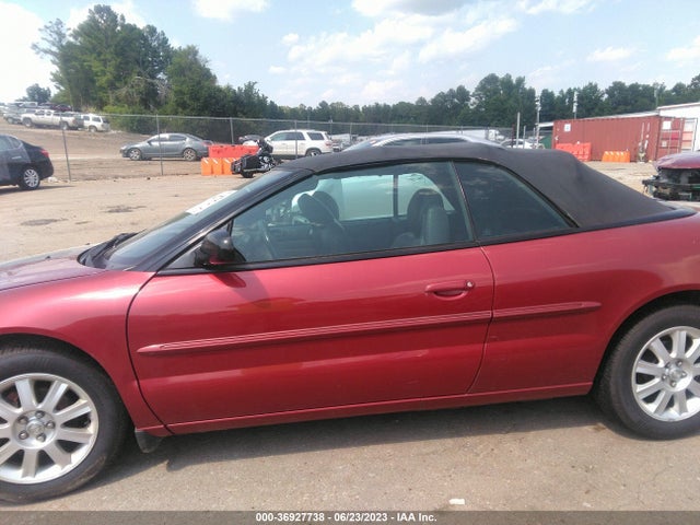 2006 CHRYSLER SEBRING CONV GTC VIN: 1C3EL75R86N131108