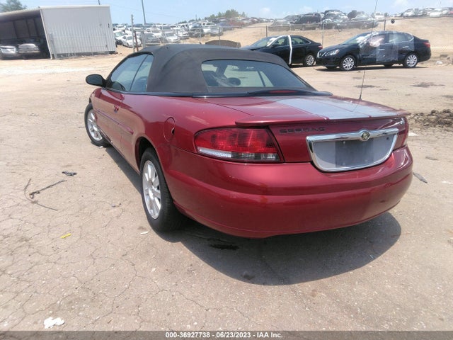 2006 CHRYSLER SEBRING CONV GTC VIN: 1C3EL75R86N131108