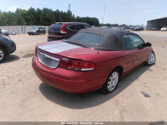 2006 CHRYSLER SEBRING CONV GTC VIN: 1C3EL75R86N131108