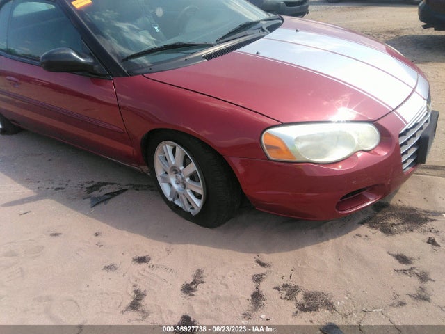2006 CHRYSLER SEBRING CONV GTC VIN: 1C3EL75R86N131108
