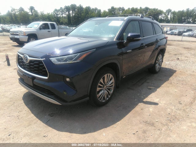 Toyota Highlander Hybrid Platinum 2021 5TDEBRCH5MS016283 Image 2