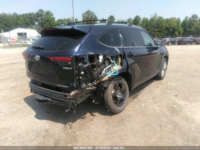 Toyota Highlander Hybrid Platinum 2021 5TDEBRCH5MS016283 Image 4