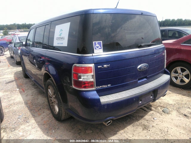 2013 FORD FLEX SEL VIN: 2FMGK5C85DBD26528