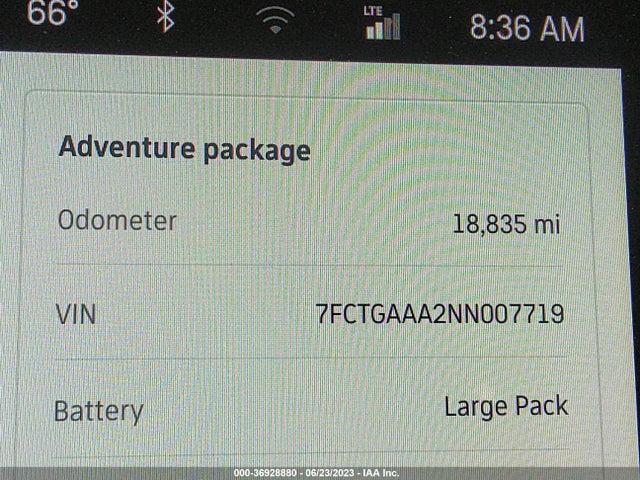 2022 Rivian R1T, VIN: 7FCTGAAA2NN007719