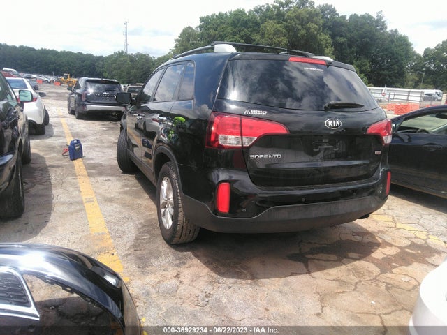 KIA SORENTO LX 2015 5XYKT4A66FG615553 Image 3
