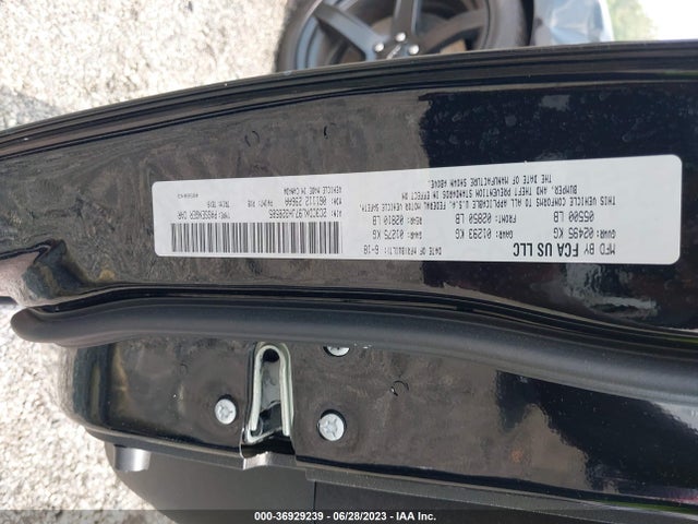 Dodge Charger Srt Hellcat Rwd 2018 2C3CDXL97JH328585 Image 9