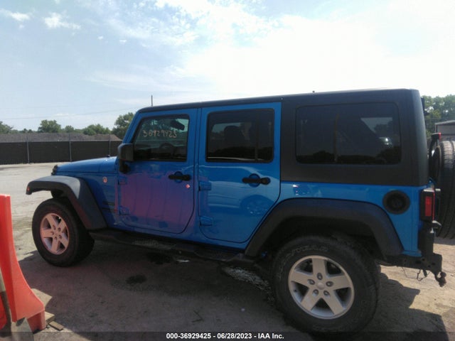 2016 JEEP WRANGLER UNLIMITED SPORT VIN: 1C4BJWDG9GL264312