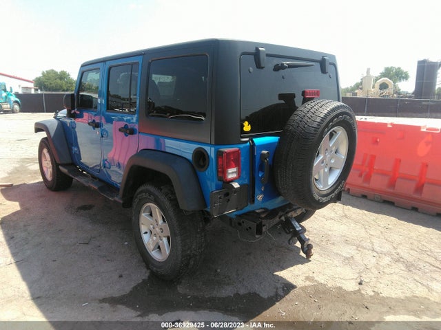 2016 JEEP WRANGLER UNLIMITED SPORT VIN: 1C4BJWDG9GL264312