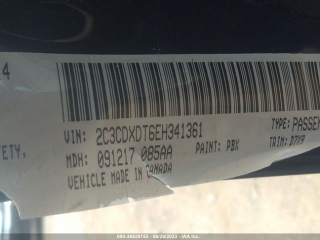2C3CDXDT6EH341361 Dodge Charger Rt