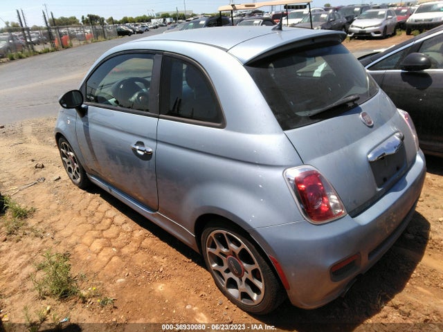 2013 FIAT 500 SPORT VIN: 3C3CFFBR7DT714764