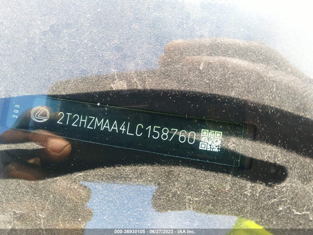 2T2HZMAA4LC158760 Lexus RX