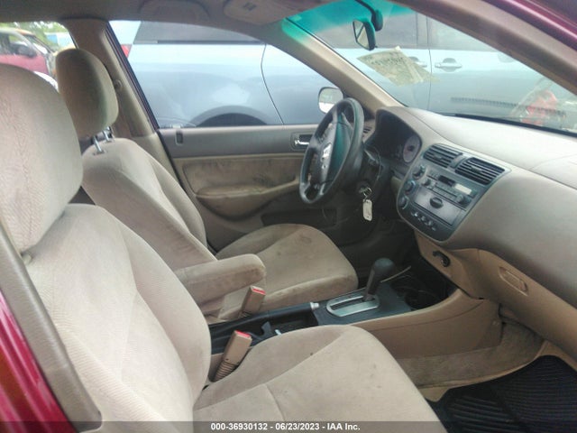 2002 HONDA CIVIC LX VIN: 1HGES16572L024761