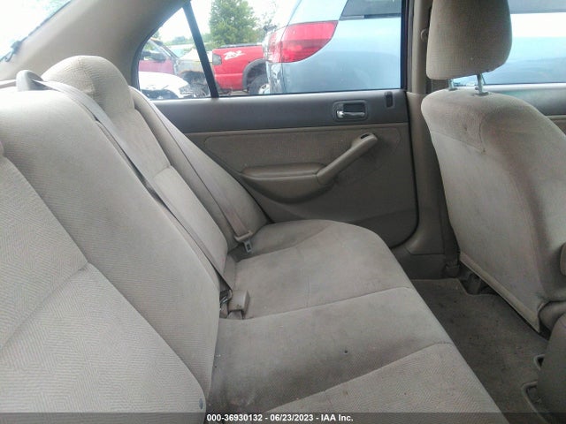2002 HONDA CIVIC LX VIN: 1HGES16572L024761