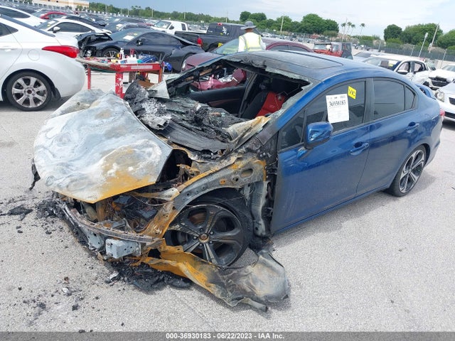 Honda Civic Sedan Si 2015 2HGFB6E58FH702116 Image 2