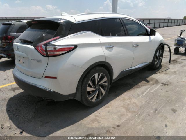 5N1AZ2MH9JN105335 Nissan Murano Platinum