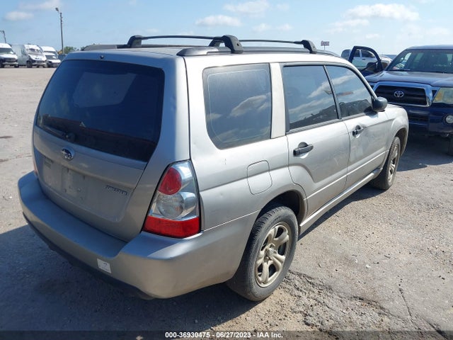 2006 SUBARU FORESTER 2.5 X VIN: JF1SG63606G714403