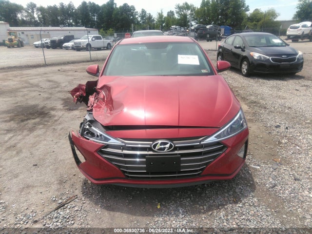 2019 HYUNDAI ELANTRA SE VIN: 5NPD74LF6KH480412