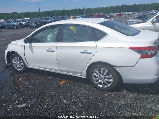 2013 NISSAN SENTRA SV VIN: 3N1AB7APXDL722624