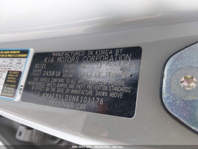 KNAE35LD0N6101176 KIA Stinger Gt-line