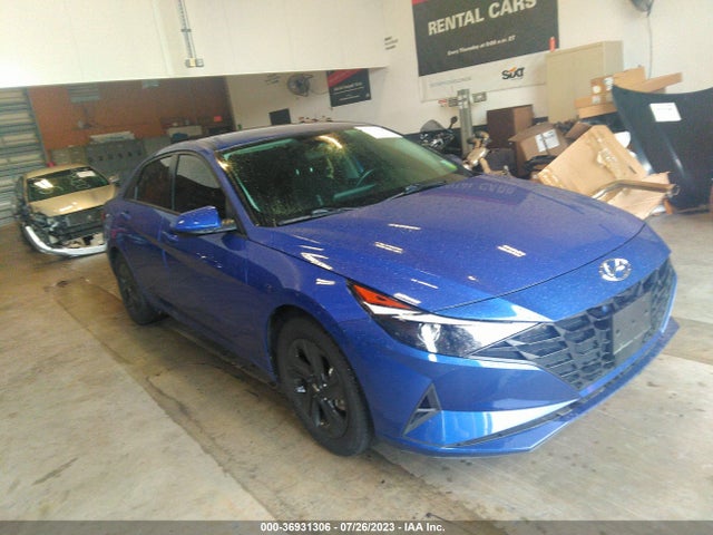 2021 HYUNDAI ELANTRA SEL VIN: 5NPLS4AG5MH051321