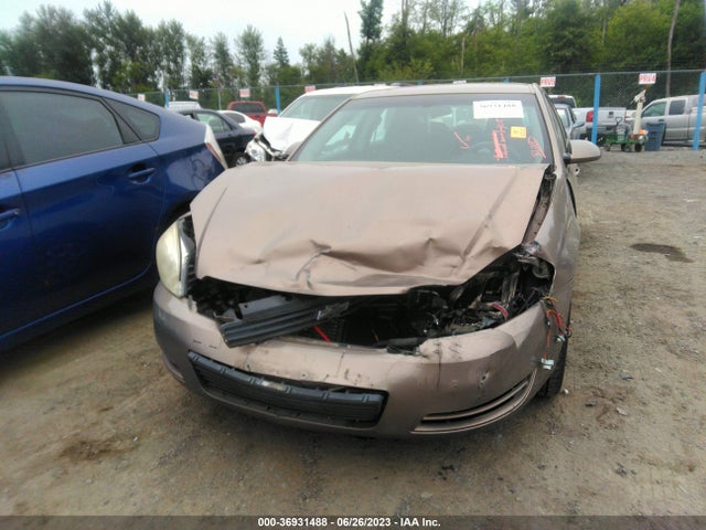 2006 CHEVROLET IMPALA POLICE PKG UNMARKED POLICE PKG 9C3 VIN: 2G1WS551569362612