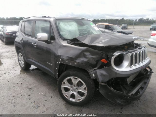 Jeep Renegade Limited 2016 ZACCJBDT7GPC63309 zdjęcie główne