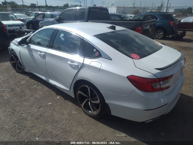 2022 HONDA ACCORD SEDAN SPORT VIN: 1HGCV1F3XNA050266