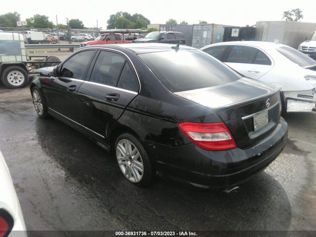 2009 MERCEDES-BENZ C-CLASS 3.0L VIN: WDDGF54X69R062406
