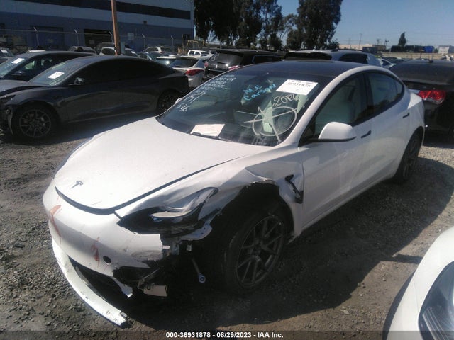 Tesla MODEL 3 2022 5YJ3E1EA0NF355877 Image 2